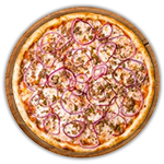 Cheese & Onion Pizza 